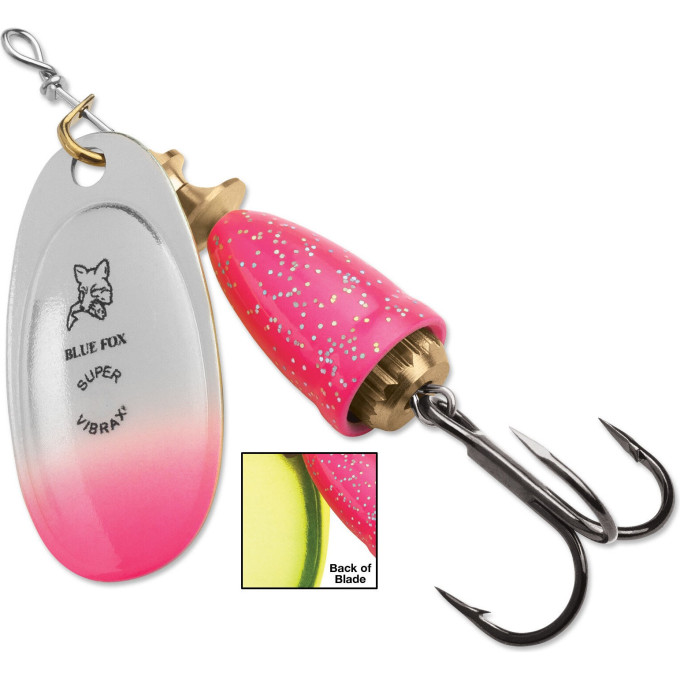 Блесна вращающаяся BLUE FOX Vibrax Flake 18 г, CPCB BFFL6-CPCB